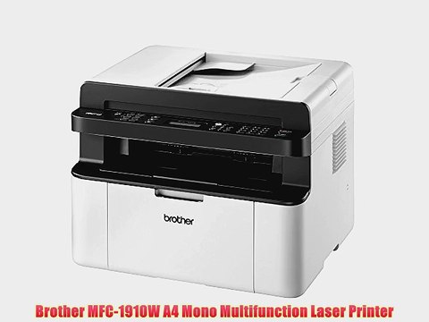 Brother MFC-1910W A4 Mono Multifunction Laser Printer