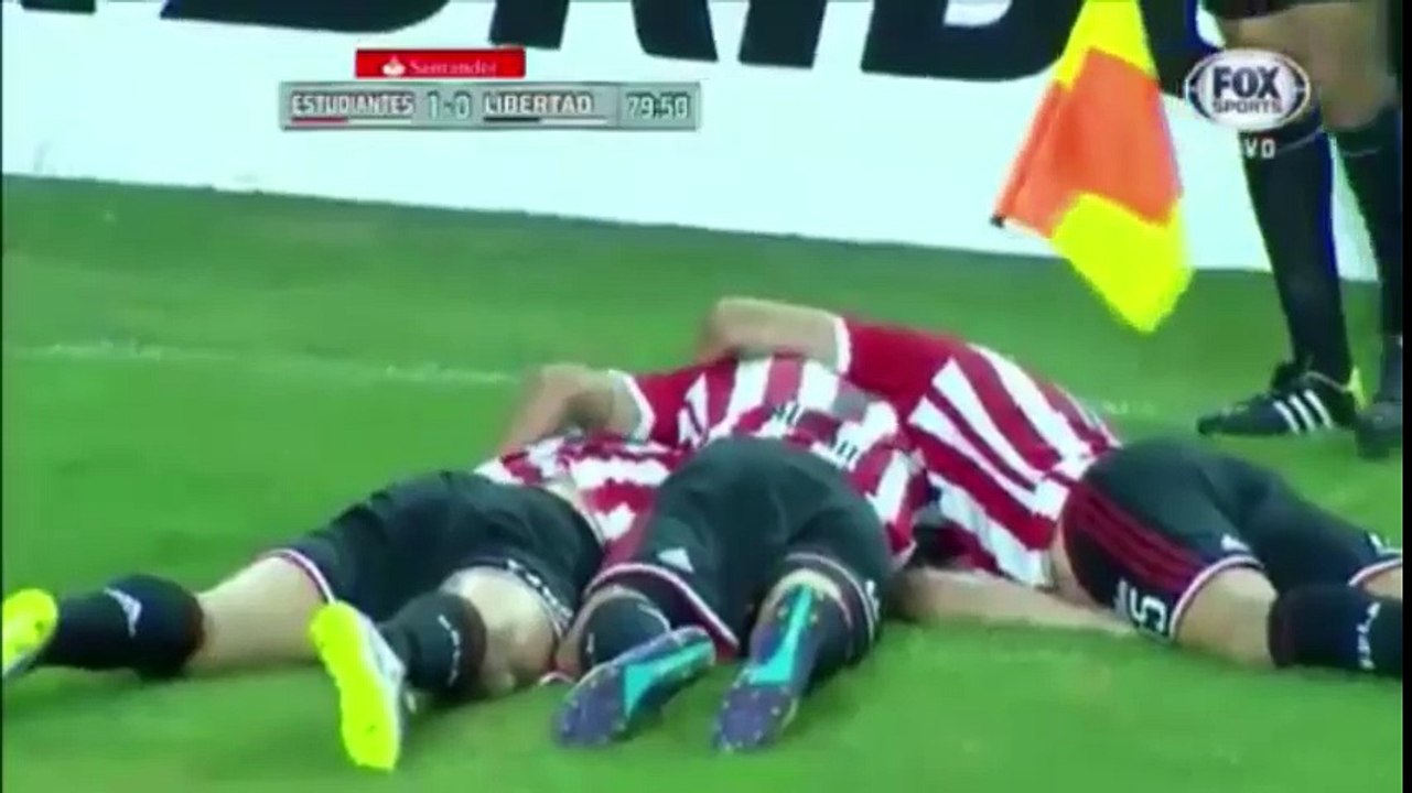 Estudiantes 1 vs 0 Libertad  - Taça Libertadores - Gols e Melhores Momentos - 18.03.2015