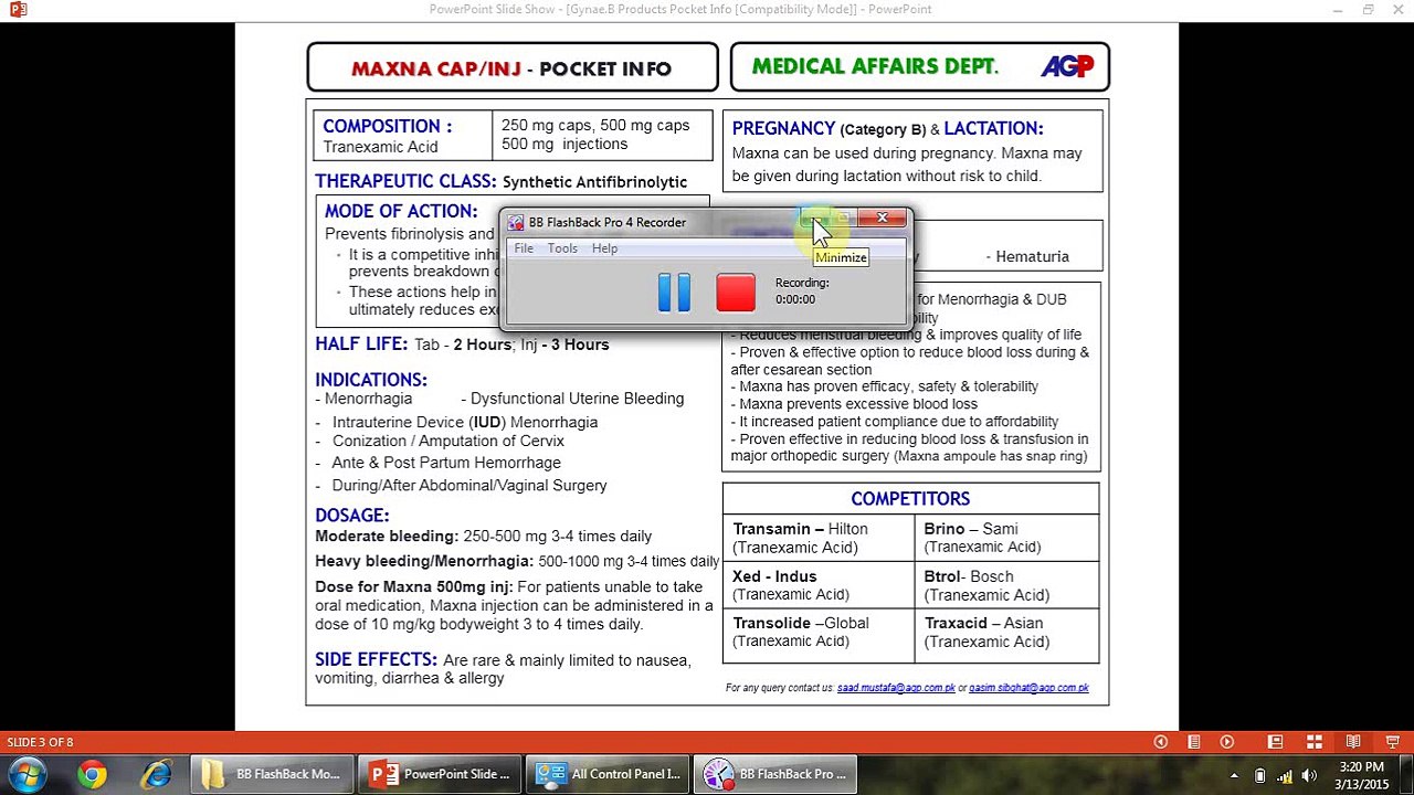 Maxna Pocket Info Training by Dr.Saad/Dr.Qasim