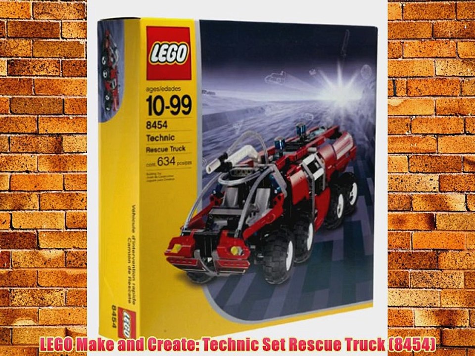 LEGO Make and Create: Technic Set Rescue Truck (8454)