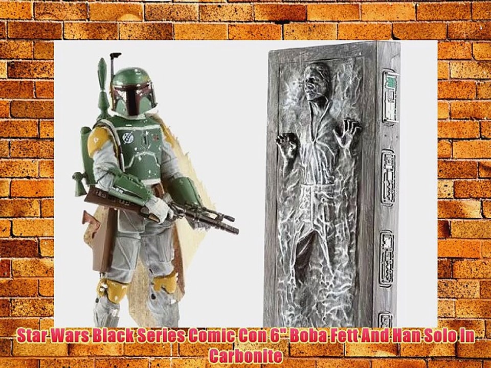 boba fett and han solo in carbonite black series