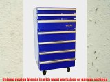 Versonel VSL18RTC3B Portable Garage Toolbox Refrigerator 1.8 Cubic Feet Fridge Blue