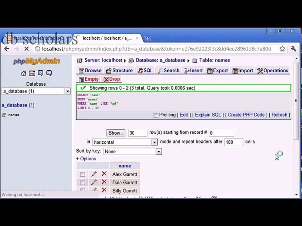 PHP Lecture (131) LIKE With a Search Engine Example Part 2