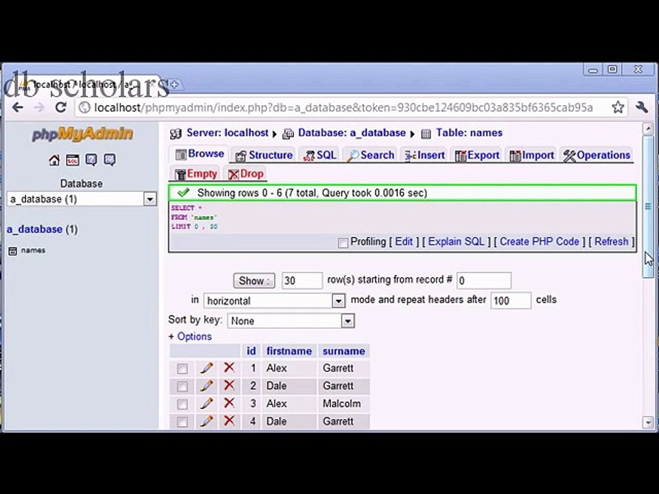 PHP Lecture (134) SELECT DISTINCT