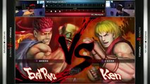 USF4 - Daigo Umehara (Evil Ryu) vs. Momochi (Ken) - Topanga League 4A
