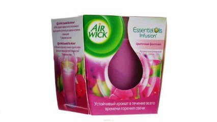 Свеча ароматизированная AirWick "Цветочная фантазия", 105 г
