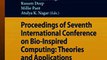 Download Proceedings of Seventh International Conference on Bio-Inspired Computing Theories and Applications BIC-TA 2012 ebook {PDF} {EPUB}