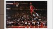 Michael Jordan Famous Foul Line Dunk Poster Art Print Vintage Sports Printed on Canvas Modern