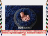 Apollo Blue Faux Flokati Fur Newborn Photo Props Artificial Fur Newborn Baby Photography Props
