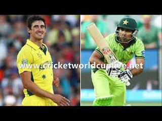 live cricket Aus vs Pak online