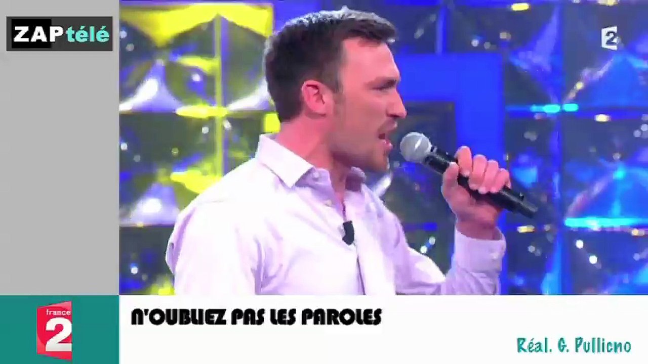 Zapping Télé du 19 mars 2015 - Gilles Verdez boxe un raptor !