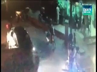 CCTV Footage of Karachi Policeman Killing