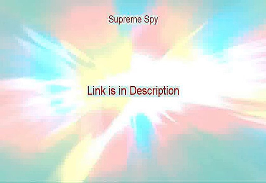 Supreme Spy PDF (Download Here)