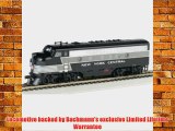 Bachmann Industries F7-A DCC Sound Value Equipped HO Scale Diesel Santa Fe Locomotive Red/Silver