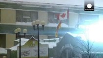 Kanadas Ostküste versinkt im Schnee
