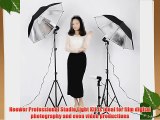 Neewer Photography Studio 600W Day Light Umbrella Continuous Lighting Kit with 2 Umbrellas