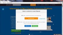 Quickly Convert A PDF to Page Flip Publications with FlipHTML5