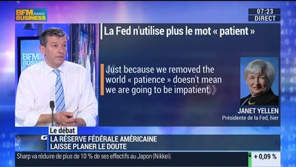 Nicolas Doze: FED: " Un jour, ses taux finiront par monter, c'est sûr !" - 19/03