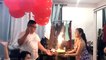 Birthday Blast candles meet balloons