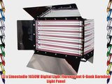 Limostudio Photography Photo Video Studio 1650W Digital Light Fluroescent 6-Bank Barndoor Light