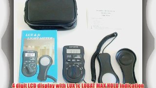 DT-1301 Digital LCD Lux Foot-candle Luxmeter Light Meter