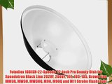 Fotodiox 10DISH-22-Speedo 22-Inch Pro Beauty Dish for Speedotron Black Line 202VF 206VF 102