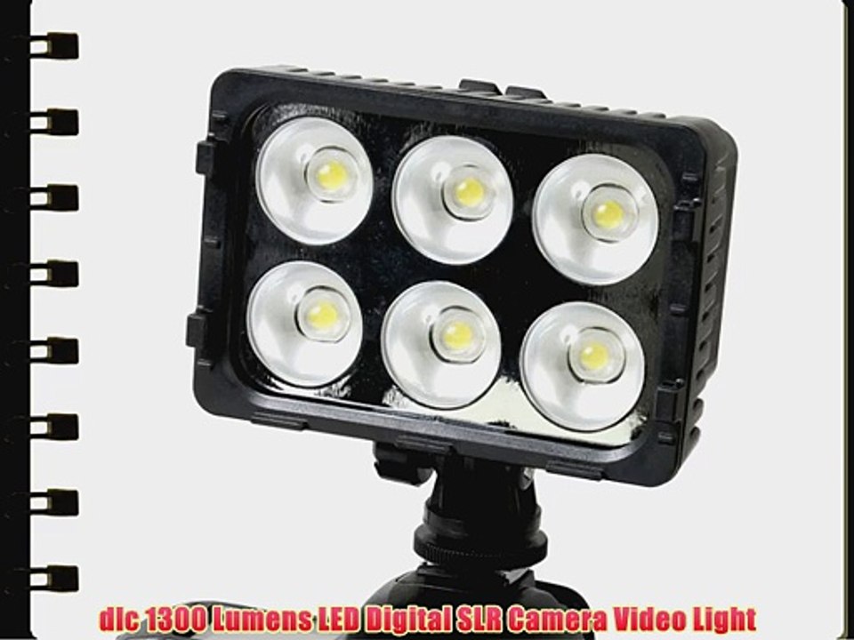dlc 1300 Lumens LED Digital SLR Camera Video Light