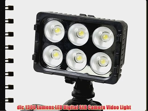 dlc 1300 Lumens LED Digital SLR Camera Video Light