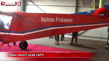Iraklı mucit uçak yaptı
