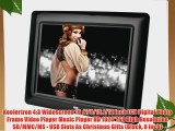 Koolertron 4:3 Widescreen 10 /7/8/12.1/14 Inch LCD Digital Photo Frame Video Player Music Player