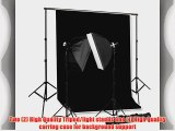 CowboyStudio Photo Studio Monolight Flash Lighting Kit - 2 Studio Flash/Strobe 2 Softboxes