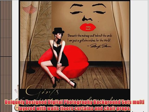 Sexy Boudoir Photo Backgrounds Digital Backdrops Props