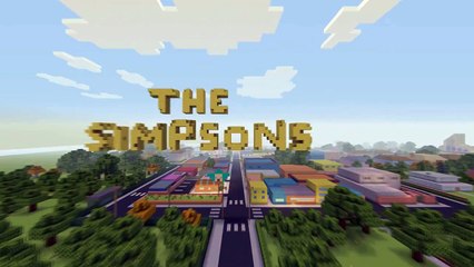 Le générique des Simpson en version Minecraft