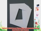 Pack of 10 16x20 Cream Picture Mats or Photography Matting Bevel Cut for 11x14 Pictures