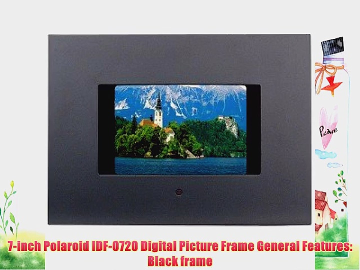 Polaroid 7 Digital Picture Frame User Manual
