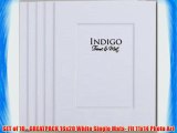 SET of 10 - GREATPACK 16x20 White Single Mats- Fit 11x14 Photo Art