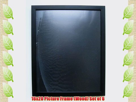 16x20 Picture Frame (Wood) Set of 6