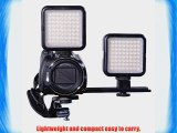 Yongnuo SYD-0808 64 LED 480LM Photo Light for For Canon Nikon Sony Camera Film