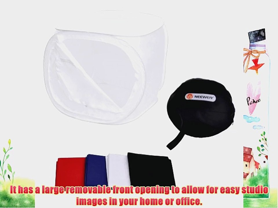 Neewer? 32x32 inch/80x80 cm Photo Studio Shooting Tent Light Cube Diffusion Soft Box Kit with