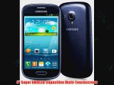 Samsung Galaxy S3 Mini GTi8200 Factory Unlocked International Version Retail Packaging Blue