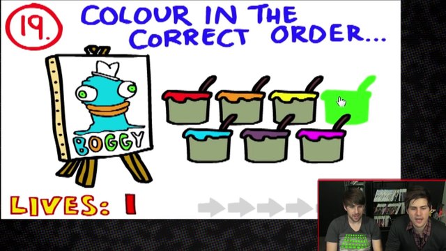 THE IMPOSSIBLE QUIZ MAKES US RAGE (Gametime w Smosh)