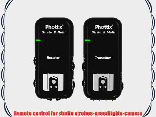 PHOTTIX STRATO II MULTI 5-IN-1 TRIGGER SET FOR NIKON (ALL CABLES)