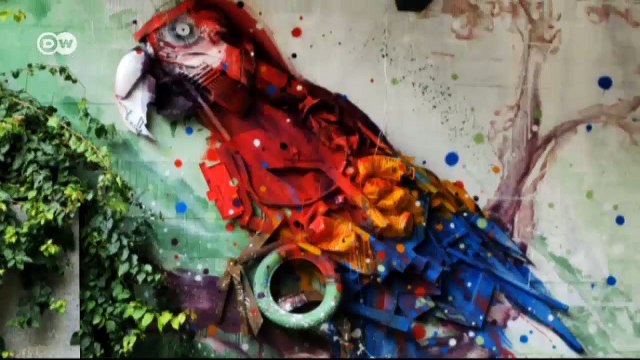 From trash to art - murals by Bordalo Segundo | Euromaxx