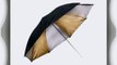 Promaster 45 inch Professional Series Black/Gold/Silver Umbrella