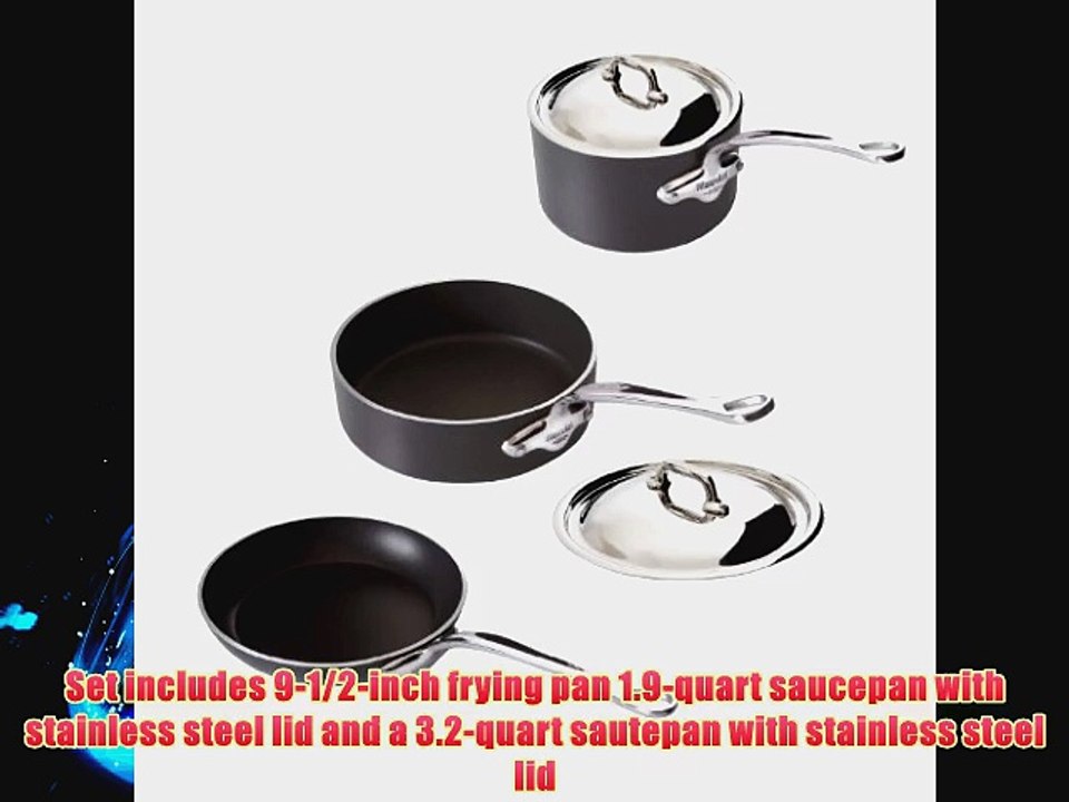 Mauviel M'stone2 82001.01 Set with Stainless Steel Lids 5-Piece