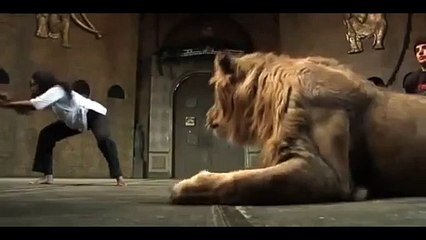 Lion Attacks Woman - 4 Ribs Broken  - Must Watch -ufff