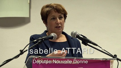 Bayeux : Isabelle Attard en meeting Elections départementales