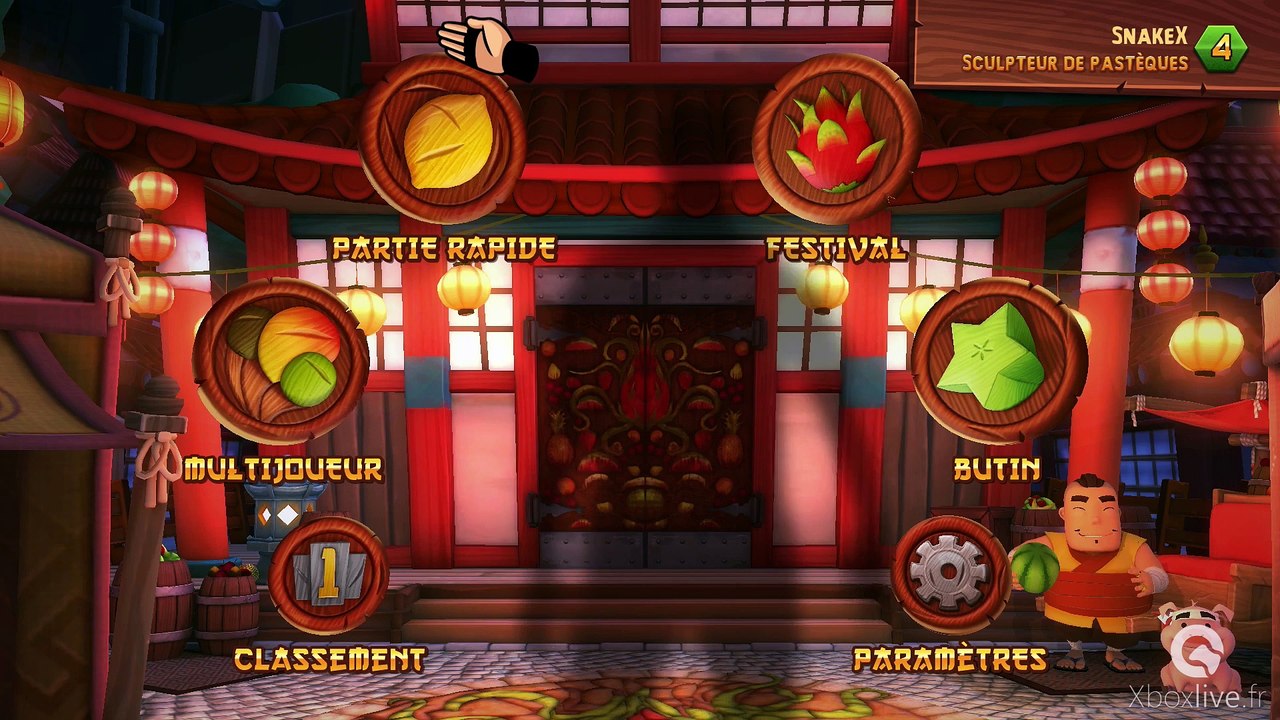 Fruit Ninja Kinect 2 - Gameplay Xbox One