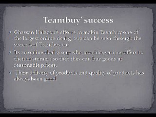 Teambuy and its great success in various fields