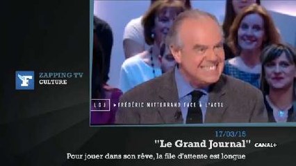 Zapping TV : Frédéric Mitterrand fantasme maintenant sur Natacha Polony